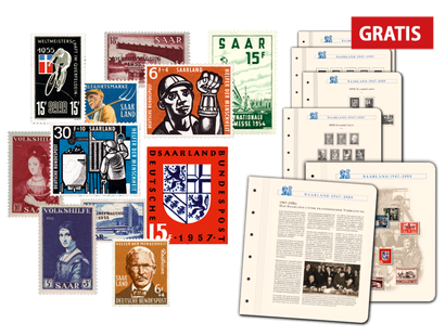 Die Briefmarken des Saarlandes 1947–1959