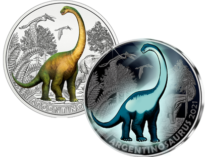 3-Euro-Dino-Taler "Argentinosaurus" 2021