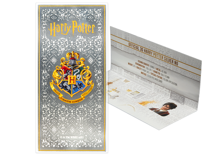 Offizielle "Harry Potter" Silber-Münznote