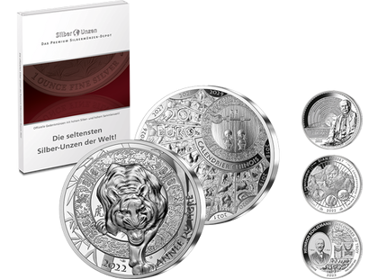Frankreichs Premium-Silbermünze "Jahr des Tigers"