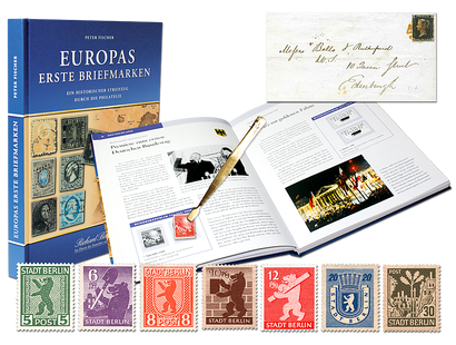 Das Buch „Europas Erste Briefmarken“