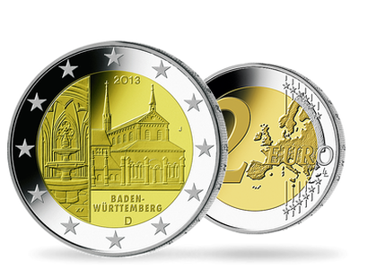 Monnaie de 2 Euros «Monastère de Maulbronn» Allemagne 2013 