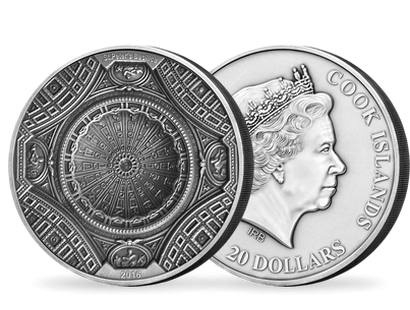 Monnaie de 20 Dollars en argent pur «Basilique St Pierre» Cook 2016