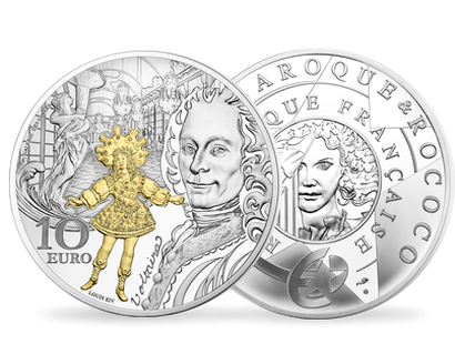 Monnaie de 10 Euros en argent «Europa Star 2018 - Baroque & Rococo» 2018