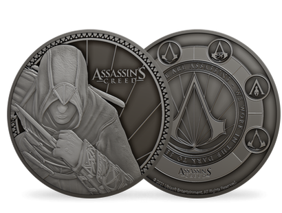 Frappe en argent véritable «Assassin's Creed»