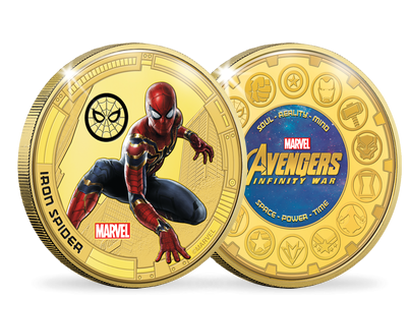 Frappe dorée à l'or pur « Marvel: Spider-Man »