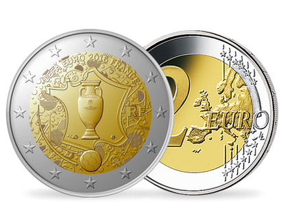 Monnaie de 2 Euros «UEFA» 2016