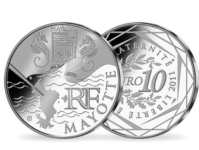 La monnaie de 10 Euros « Mayotte »