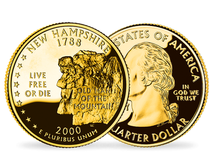 Les Quarter-Dollars des États-Unis  « New Hampshire/Virginia »