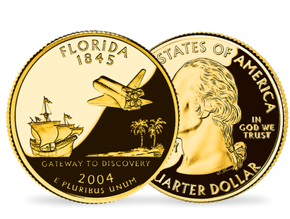 Les Quarter-Dollars des États-Unis  « Floride/Texas »