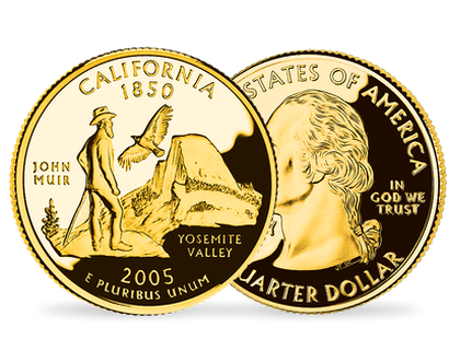 Les Quarter-Dollars des États-Unis « California/Arizona »