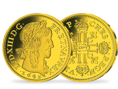 Frappe or « Louis d'or - Louis XIII à la mèche longue 1641 »