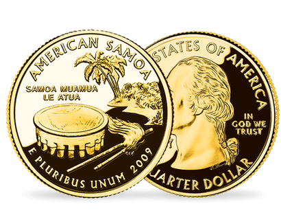 Les Quarter-Dollars des États-Unis « Samoa Américaines/Îles Vierges des Etats-Unis »
