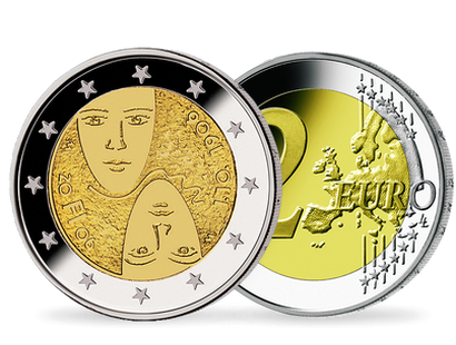 Monnaie de 2 Euros «100e anniversaire du suffrage universel et égalitaire» Finlande 2006