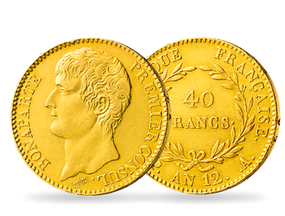 Monnaie de 40 Francs en or "Napoléon Premier Consul"