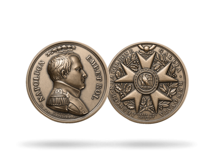 Médaille Historique 17ème Effigie de Napoléon