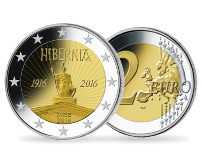 Monnaie de 2 Euros «Centenaire de l’Insurrection de Pâques en Irlande»