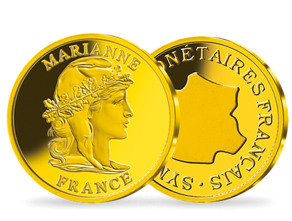 La frappe en or « Marianne », l´un des plus beaux symboles monétaires de la France