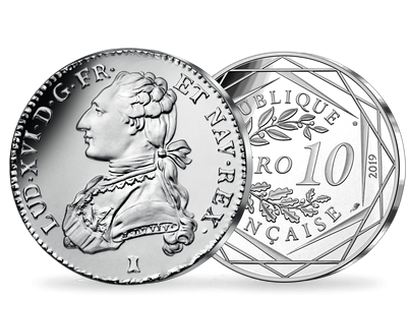 Monnaie de 10 Euros argent « Pièce d'histoire - La Fayette » France 2019