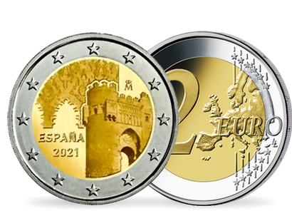 Monnaie de 2 Euros «Puerta del Sol» Espagne 2021