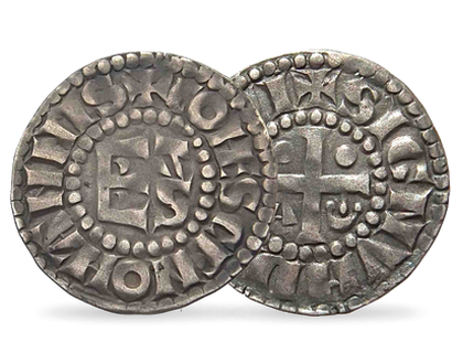 Monnaie ancienne en argent «Denier de Herbert 1er Eveille-Chien»