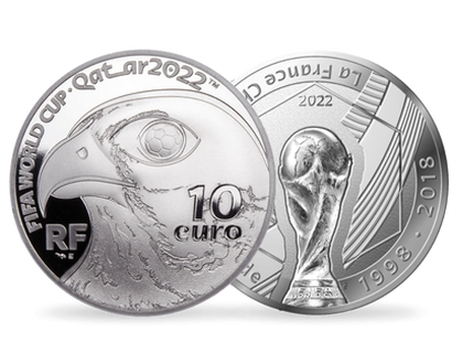 Monnaie de 10€ argent Coupe du Monde de la FIFA Qatar 2022™ 