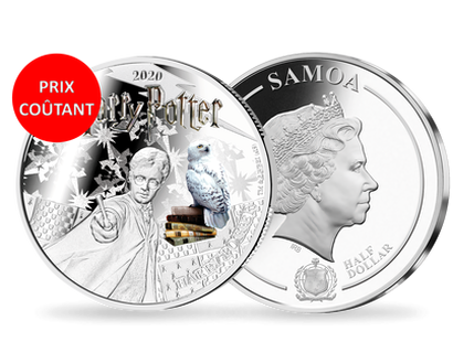 Magique ! La monnaie officielle argentée «Harry Potter» 