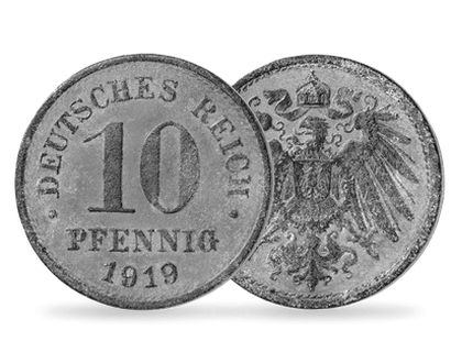 Deutsches Kaiserreich 10 Pfennig 1917 – 1922
