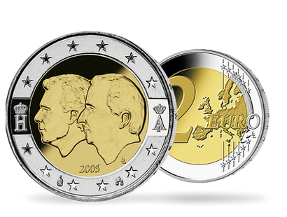 Monnaie de 2 Euros «Union économique belgo-luxembourgeoise» Belgique 2005