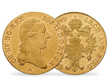 Original-Golddukat von Kaiser Joseph II.