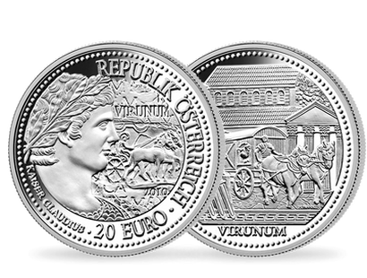 20-Euro-Silbermünze 2010 ''Virunum''