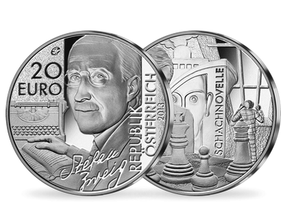 20-Euro-Silbermünze 2013 ''Stefan Zweig''