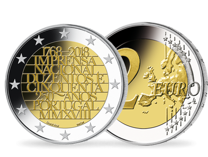 Portugal 2018: 250 Jahre Münzprägeanstalt INCM