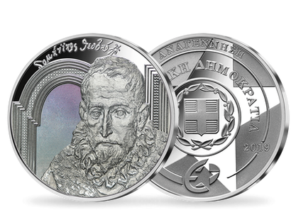 Griechenlands 10-Euro-Silbermünze ''Renaissance'' 2019