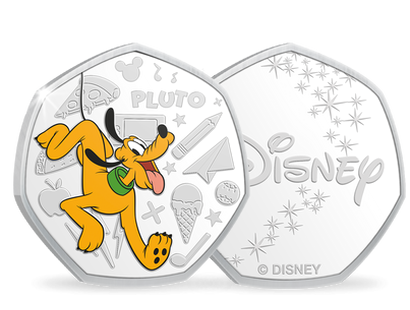 Mickey & Friends: Gedenkmünze "Pluto"