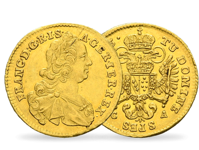 Seltener Dukat von Franz I. Stephan aus edlem Gold