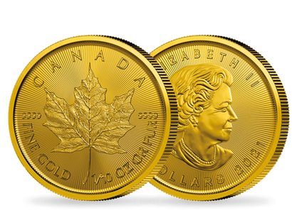 1/10 Unze Goldmünze "Maple Leaf" aus Kanada