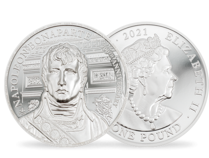 Silber-Gedenkmünze ''200. Todestag von Napoleon Bonaparte'' 