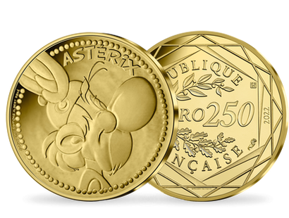 Frankreichs 250-Euro-Goldmünze "Asterix"