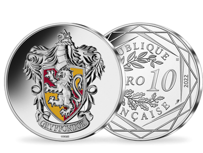 10-Euro-Silbermünze "Gryffindor" aus Frankreich