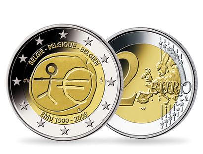 Belgien 2009: 10 Jahre Wirtschafts- und Währungsunion