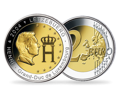 Luxemburg 2004: Monogramm des Großherzogs Henri