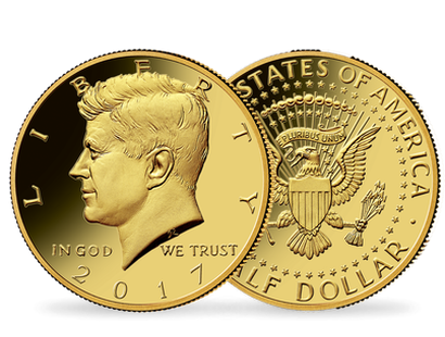 Monnaie Half Dollar «Kennedy» USA 2017