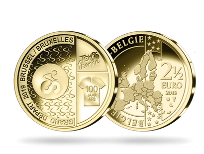 Monnaie 2,5 Euros « Tour de France » 2019 