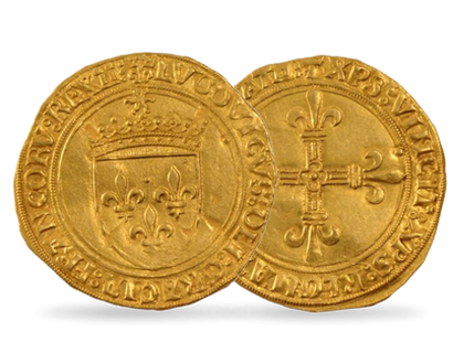 Monnaie ancienne en or « Ecu d'or au Soleil Louis XII »