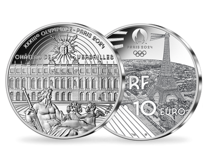 Monnaie en argent PARIS 2024 - Versailles