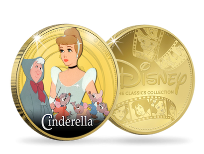 La frappe dorée à l'or pur Classiques Disney «Cendrillon»