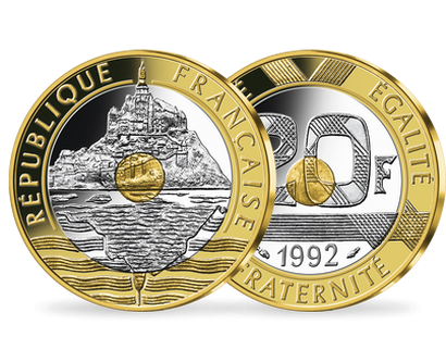 Monnaie de 20 Francs «Mont Saint-Michel»