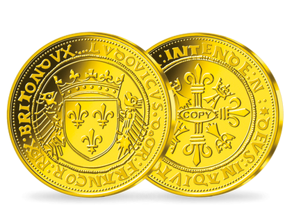 Frappe en or «Écu d’or au porc-épic Louis XII» 
