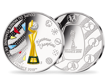 Frappe en argent massif Coupe du Monde féminine de la Fifa, France 2019™ « Trophée »